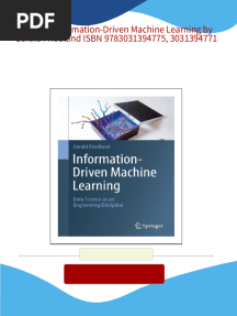 Complete Download (Ebook) Information-Driven Machine Learning by Gerald Friedland ISBN 9783031394775, 3031394771 PDF All Chapters