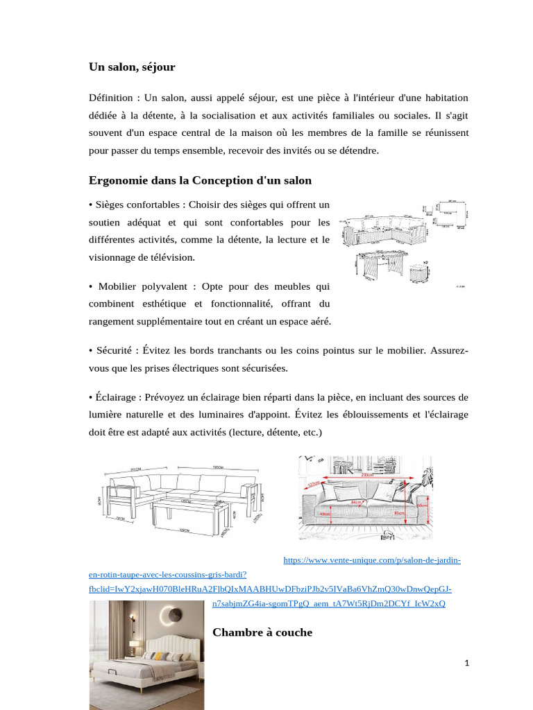 Ergonomie et Conception des Espaces Intérieurs | PDF | Fenêtre | Cuisine