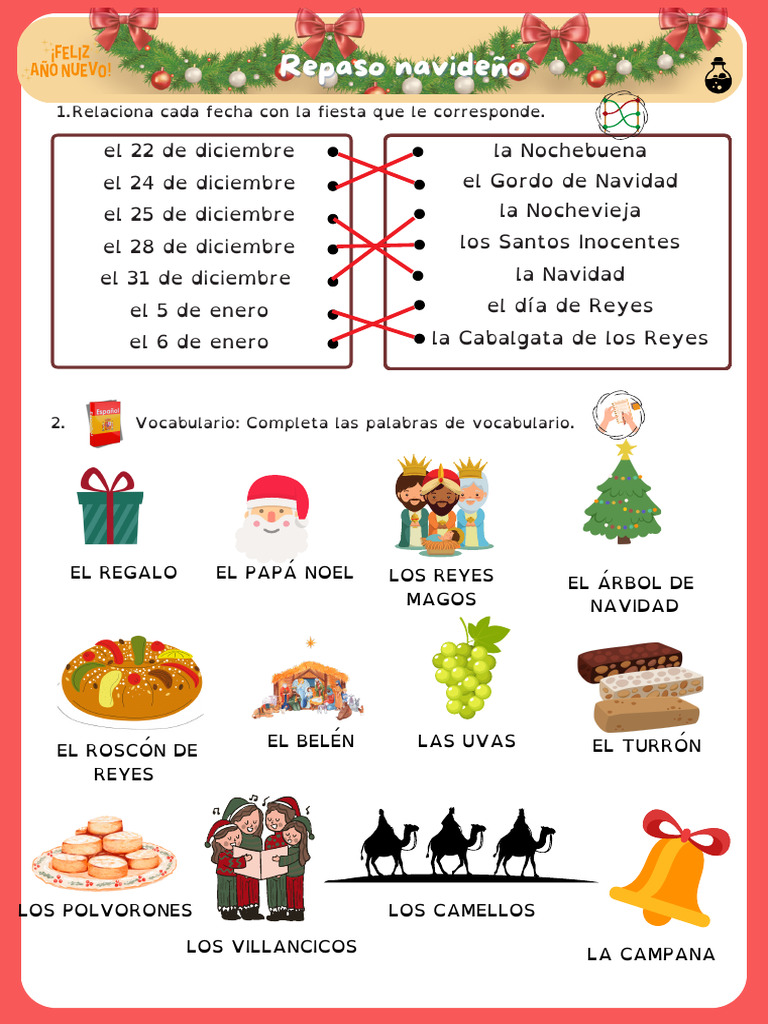 Tradiciones y Fechas de la Navidad | PDF | Tradiciones navideñas | Navidad