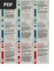 Warhammer 40'000 10th Edition Core Stratagem Cards