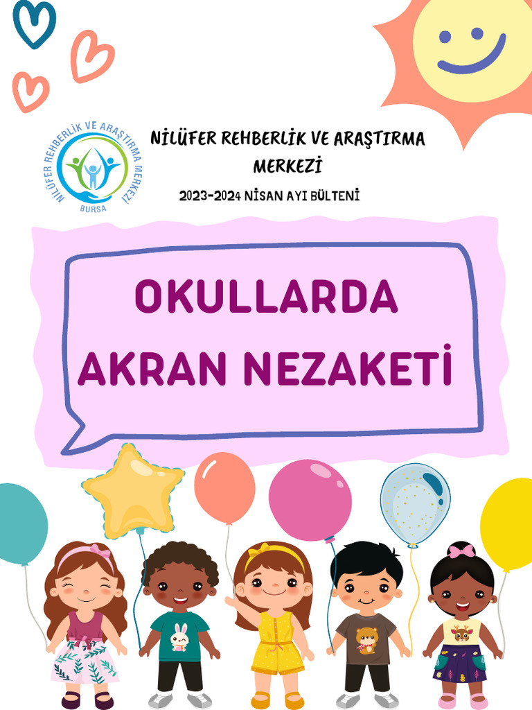 Okullarda Akran Nezaketi: Nilüfer Rehberlik Ve Araştirma Merkezi | PDF
