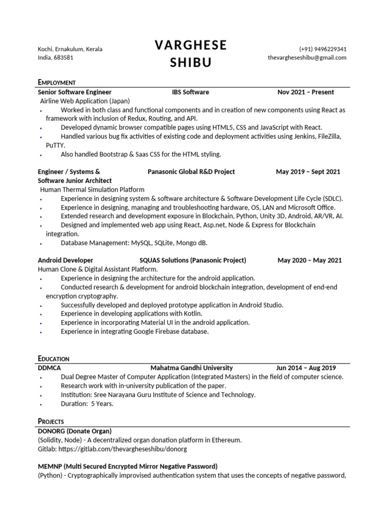 Gayle McDowell CareerCup Sample Resume Copy 1 PDF Android