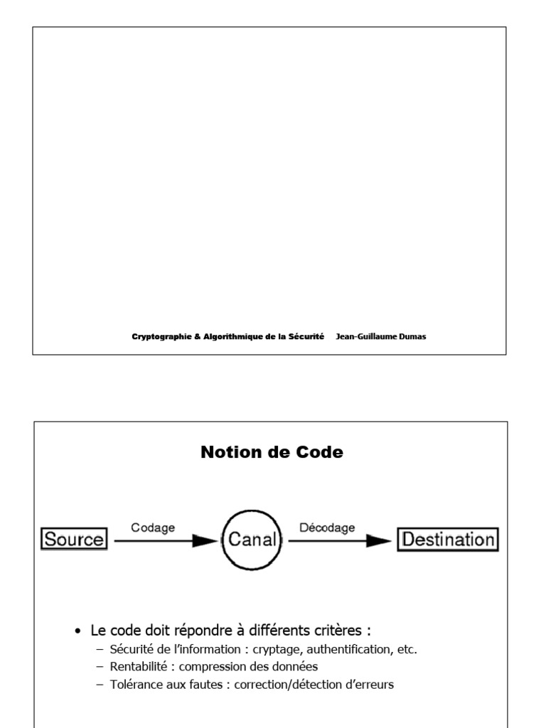 Chap 2 - Cryptographie Partie1 | PDF | Cryptographie | Cryptage
