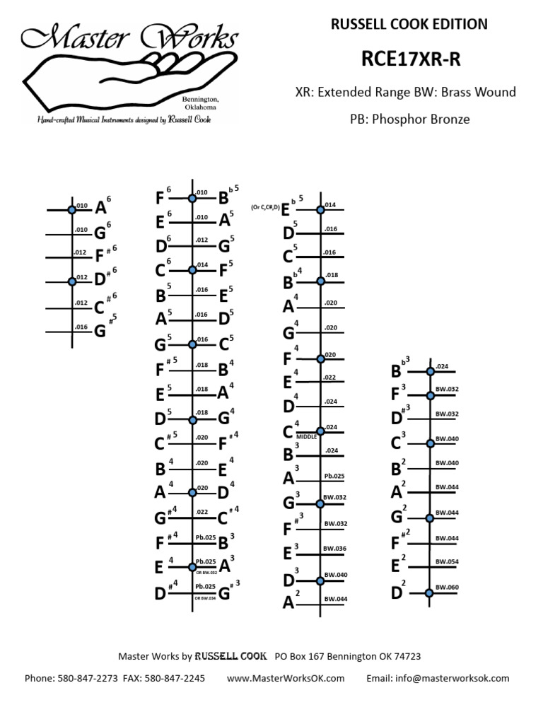 Russell Cook Extended Range Strings | PDF | Chess | Chess Theory