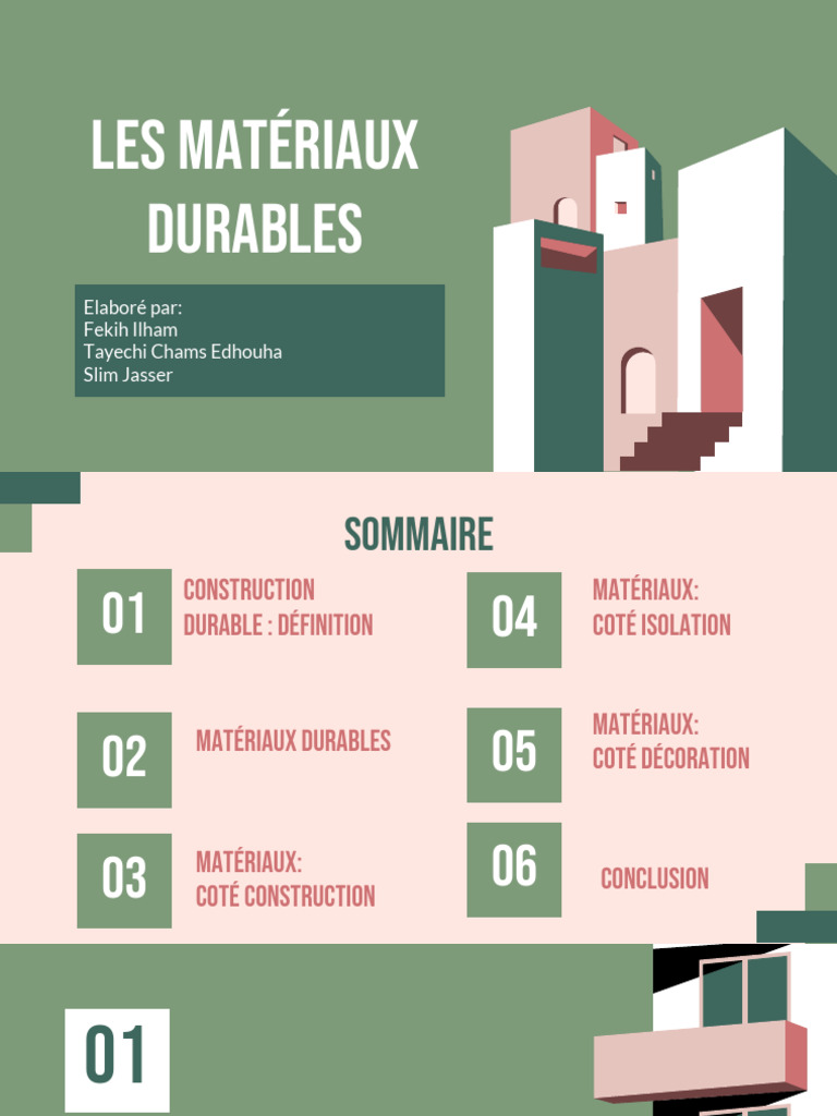 Matériaux Durables en Construction | PDF | Bois (matériau de ...