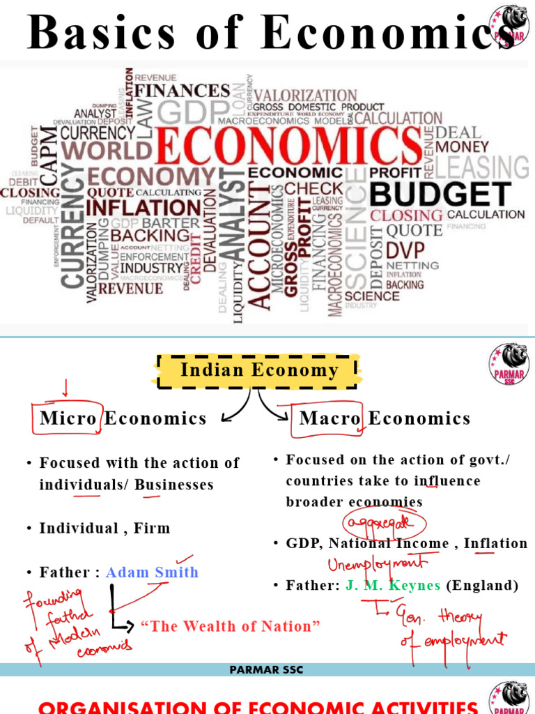 Basics of Economics Overview | PDF | Economics | Capitalism