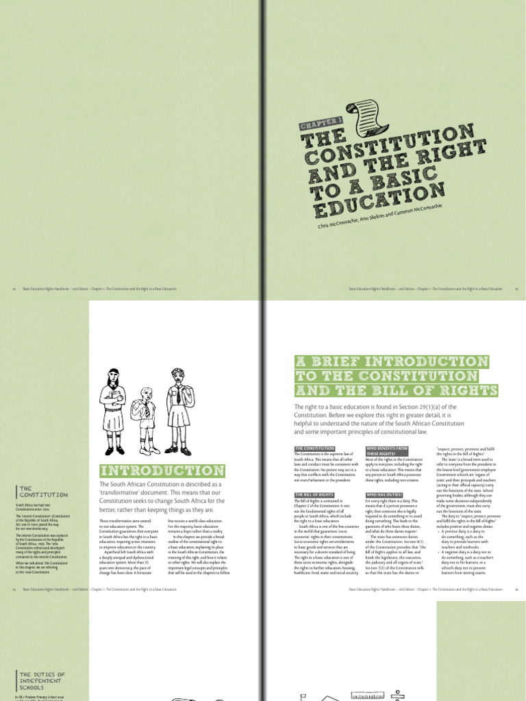Basic Education Handbook - Chapter 1 | PDF | International Law ...