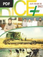 Download Rice Plus Magazine JanuaryMarch 2012 5th IssueLahorePakistan by Mujahid Ali SN82551903 doc pdf