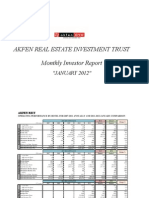 AKFEN GYO Monthly Report - January 2012