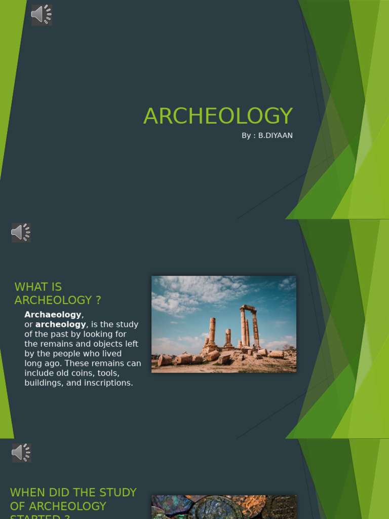 Archeology | PDF