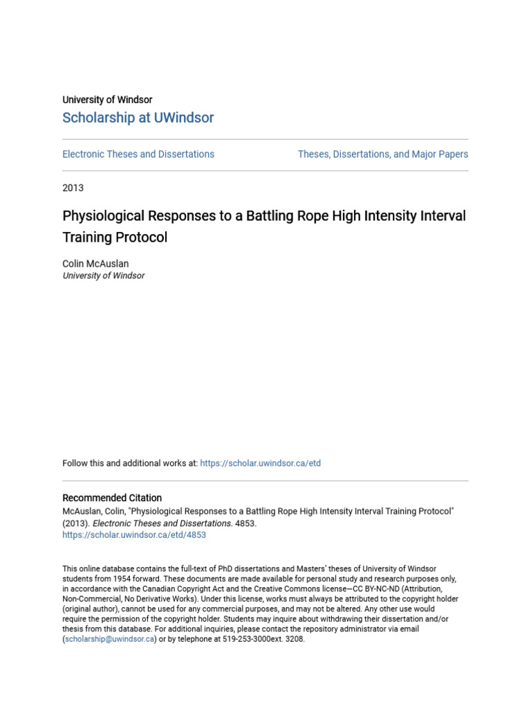 Rope Dimensions | PDF | High Intensity Interval Training | Strength ...
