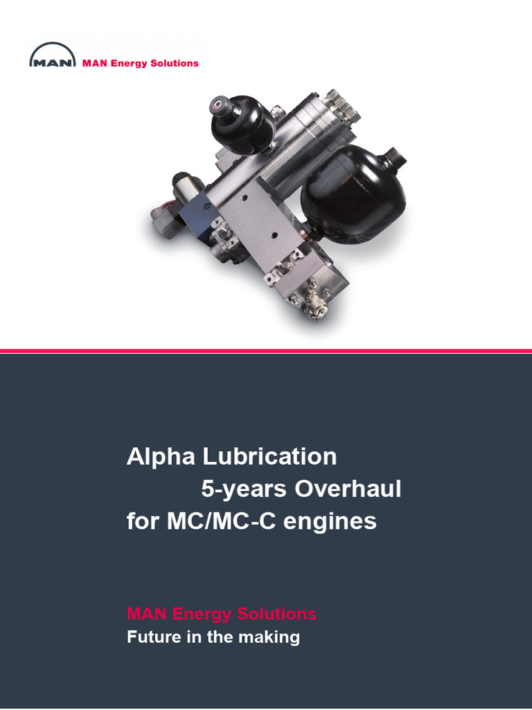 Alpha Lubricator Overhaul Guide | PDF | Pump | Pipe (Fluid Conveyance)