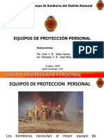Equipos de Protección Personal, EPI de Bombero