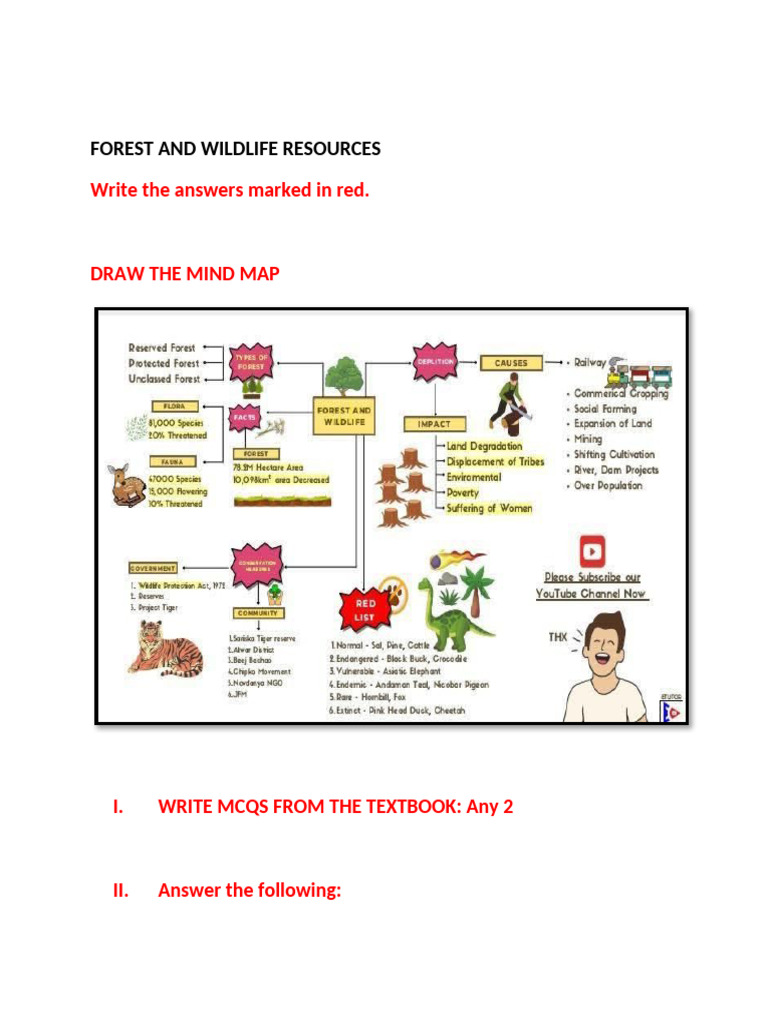 Forest and Wildlife Conservation in India | PDF | Biodiversity ...
