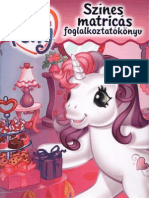 My little pony- színes matricás foglalkoztató