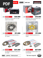 Akita Motos Battery Catalog | PDF | Private Transport | Land Vehicles