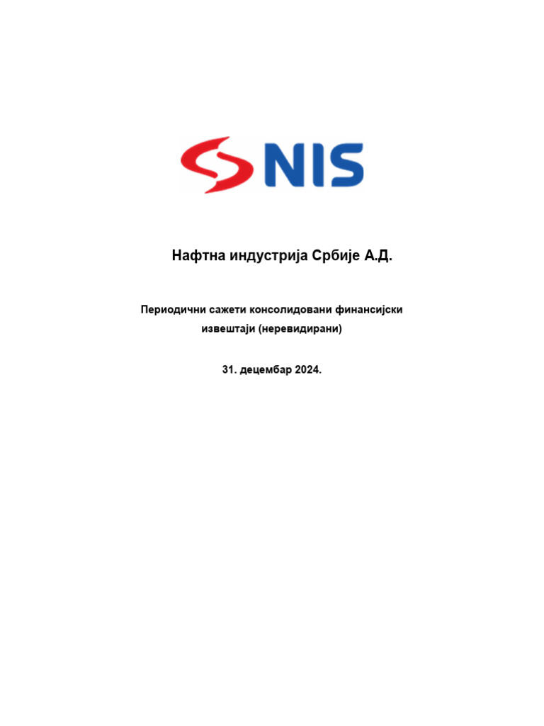 MSFI - Периодични сажети консолидовани финансијски 12M - 2024 - Q4 | PDF