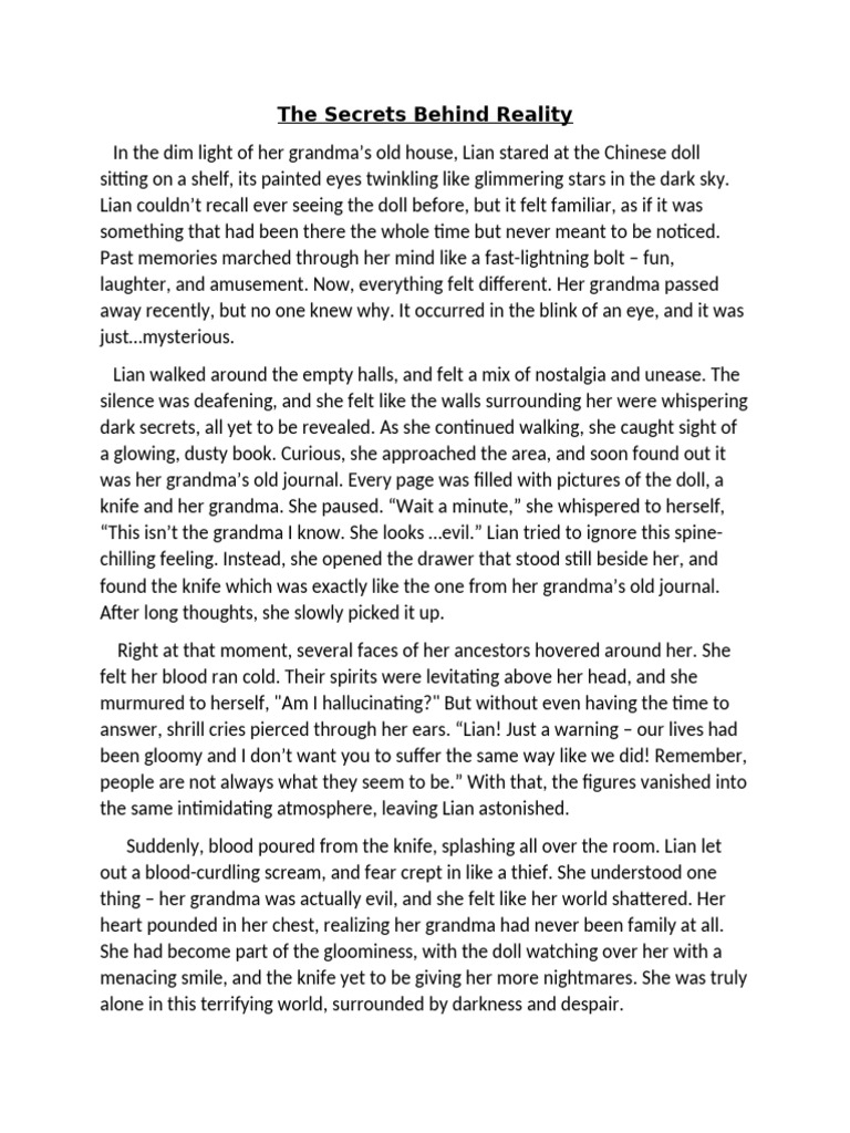 The Secrets Behind Reality | PDF