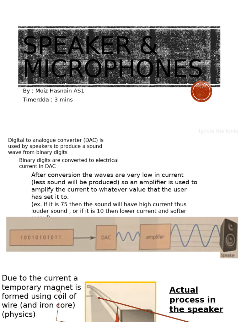 Understanding Speakers and Microphones | PDF