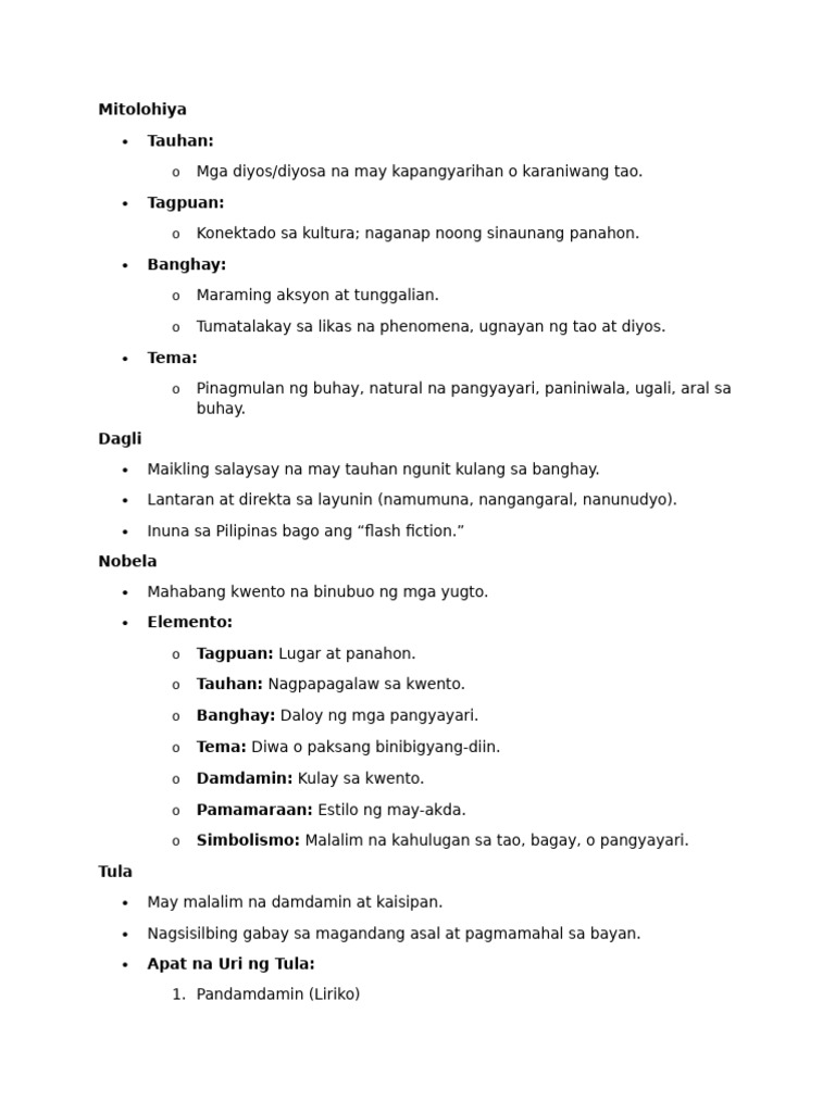 Filipino | PDF