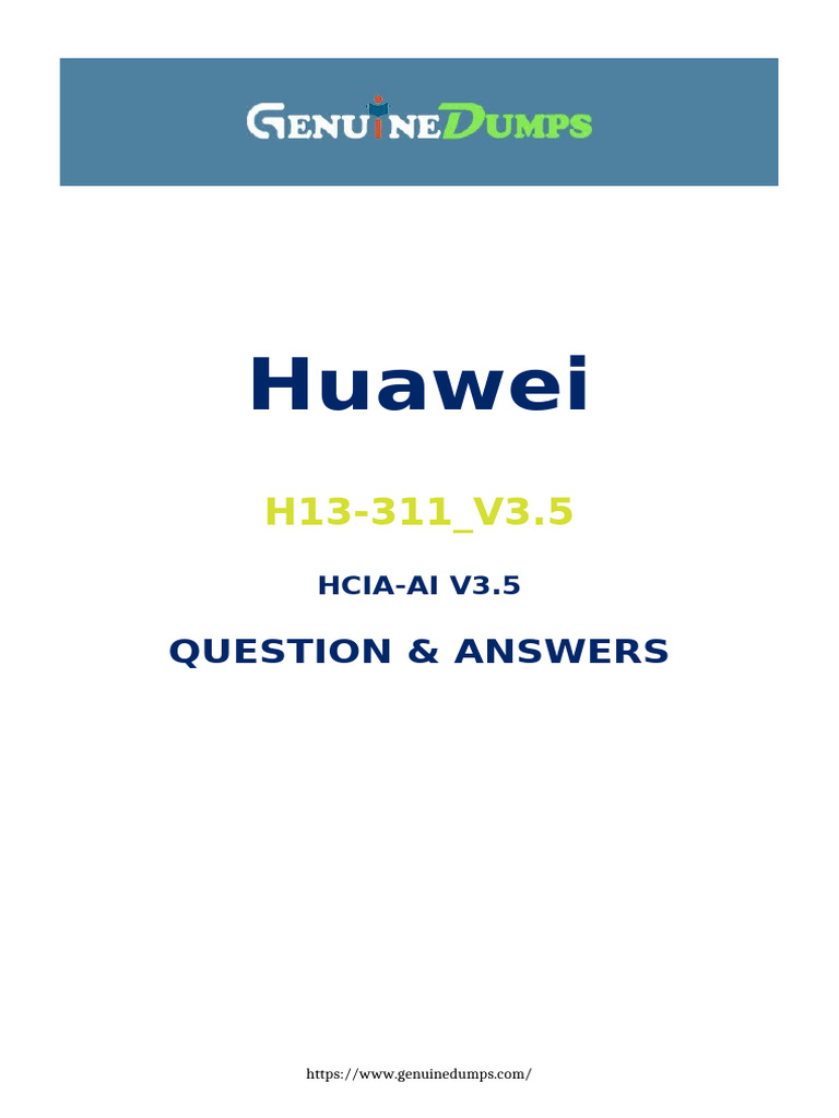 Huawei: Question & Answers | PDF | Deep Learning | Machine Learning