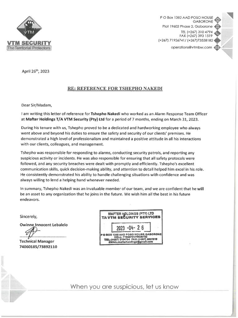 VTM Reference | PDF