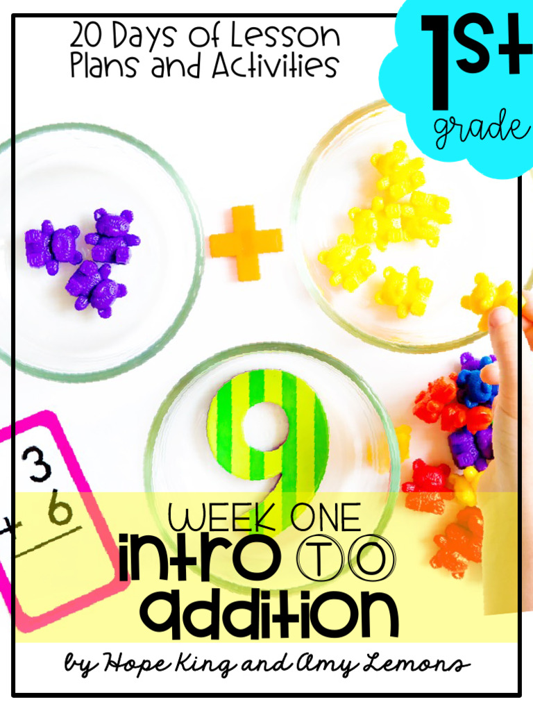 Intro to Addition: Lesson Plans & Activities | PDF | Dice