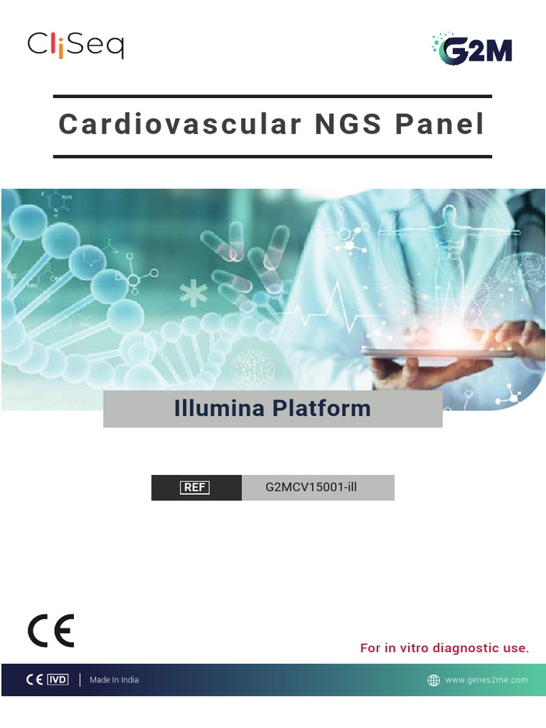 Cardiovascular NGS Panel - 64T - Illumina 2 | PDF | Polymerase Chain ...