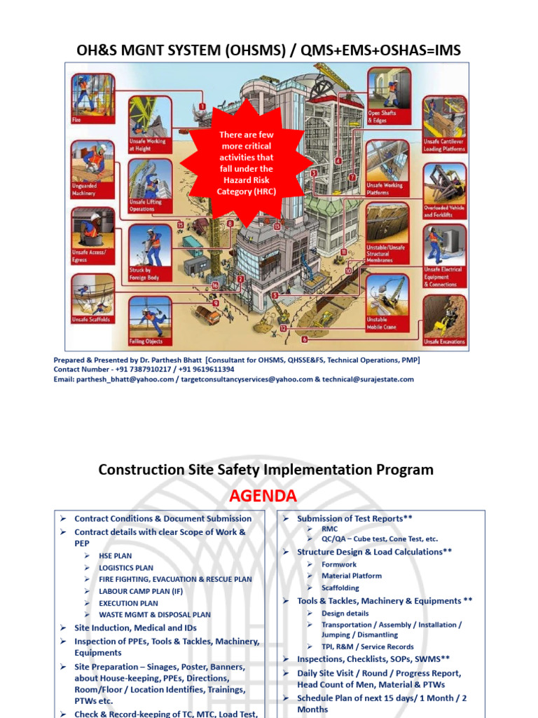 Comprehensive Construction Safety Plans | PDF | Waste | Crane (Machine)