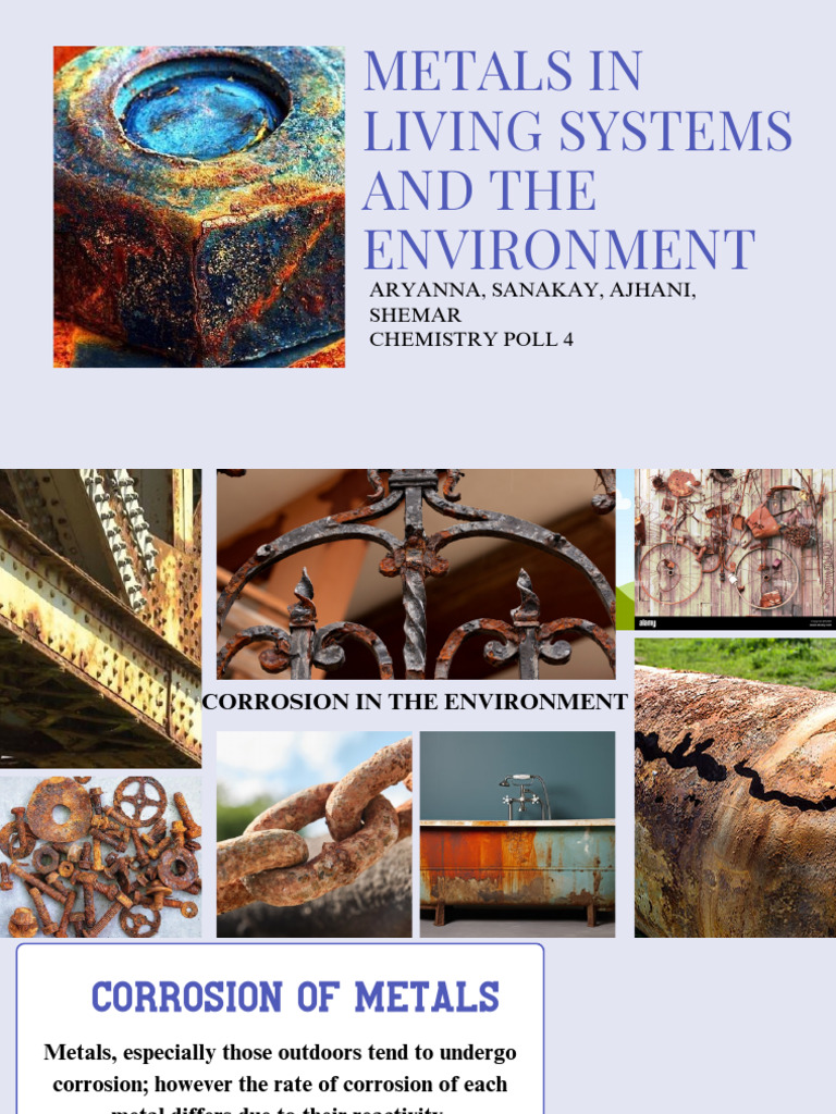 Corrosion of Metals in Living Systems | PDF