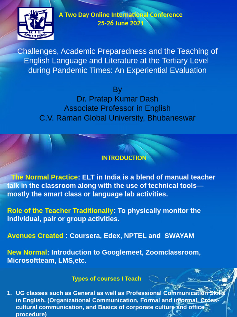 Online English Teaching Challenges During Pandemic | PDF | Teachers ...