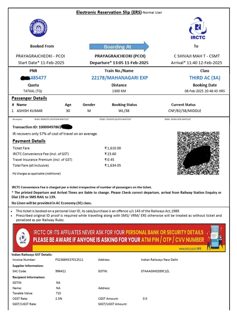 PCOI CSMT 22178 JHVJKHVDKHVKV | PDF | Identity Document