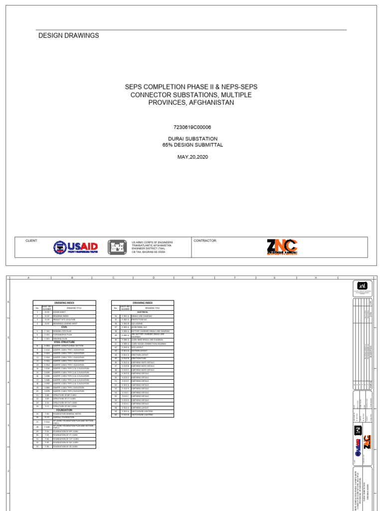 Durai Substation 65% Design Submission | PDF | Electricity | Electrical ...