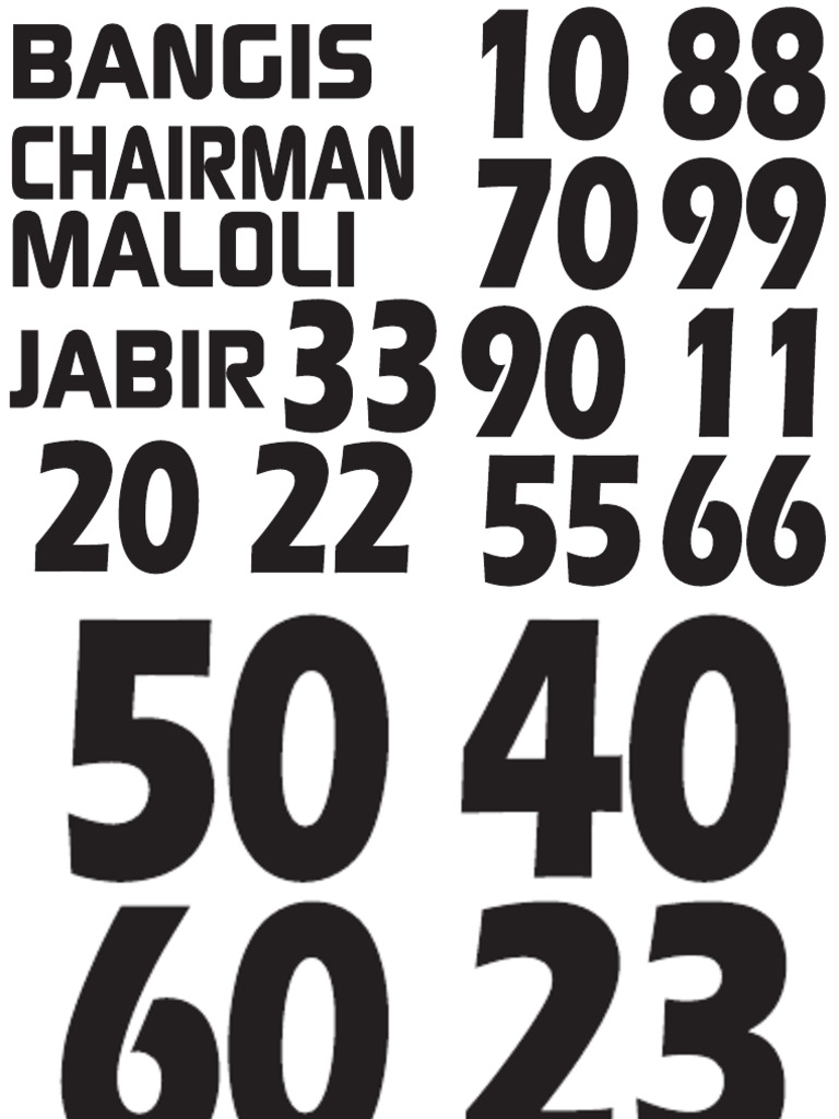 Numbers | PDF