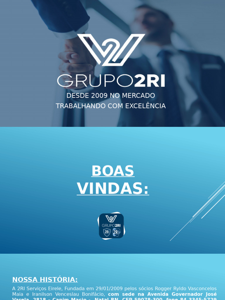 2RI Segurança: Excelência em Serviços | PDF
