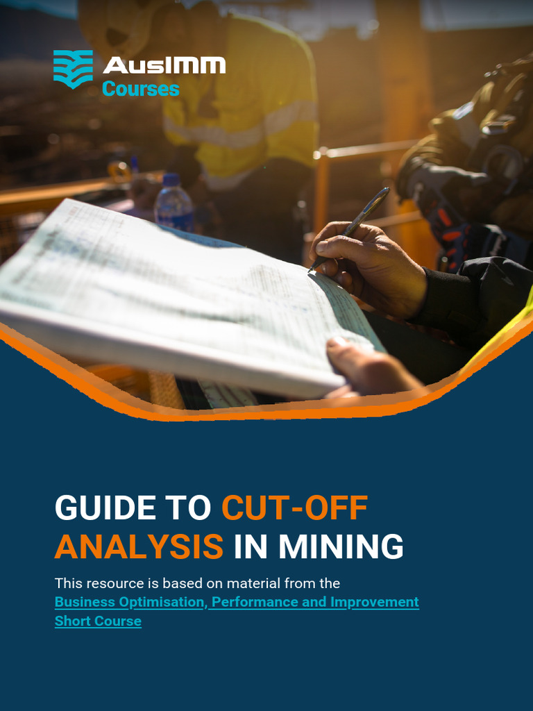 Cut-off Analysis Guide for Mining | PDF | Mining | Mathematical ...