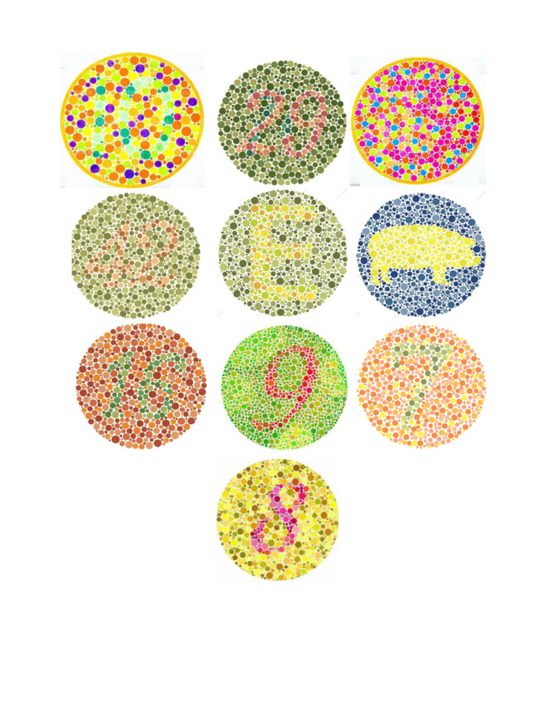 Color Blind Test 2 | PDF