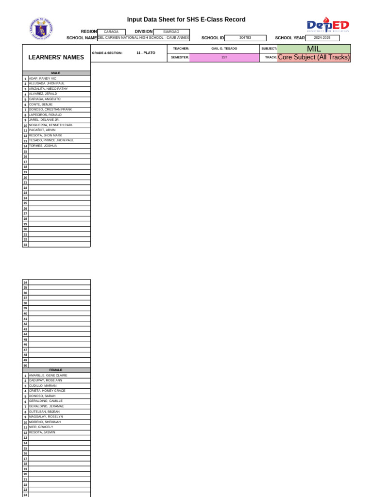 Online Class Grade 2