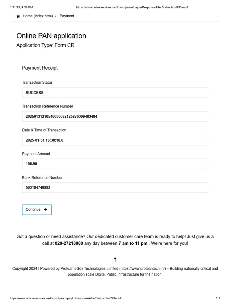 Paytm Response After Status | PDF