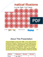 Mathematical Optical Illusions