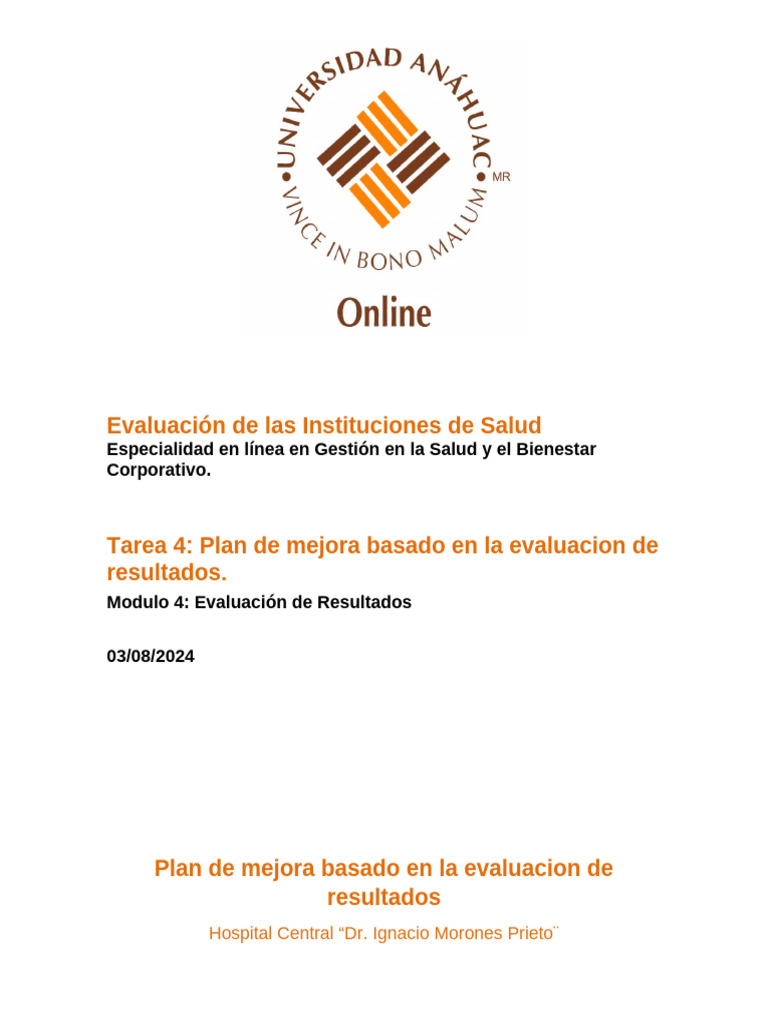 Mejora de la Satisfacción en Salud | PDF | Hospital | Cuidado de la salud