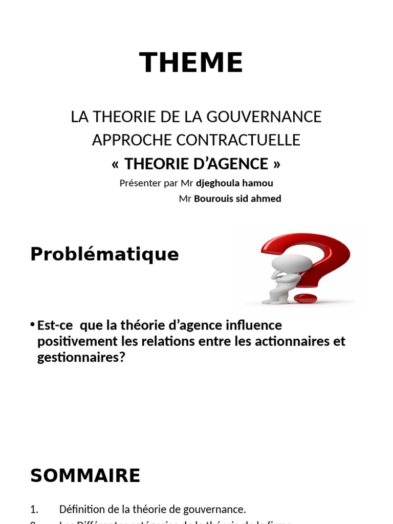 influence-de-la-th-orie-d-agence-en-gouvernance-pdf-gouvernance