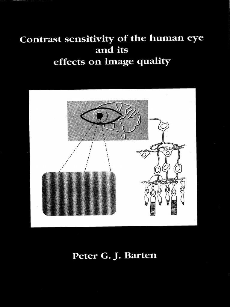 Barten 1999- Contrast Sensitivity of the Human Eye | PDF