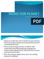 MUET: Work For Planet