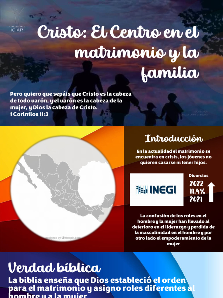 Cristo y La Familia | PDF | Matrimonio | Cristo (título)