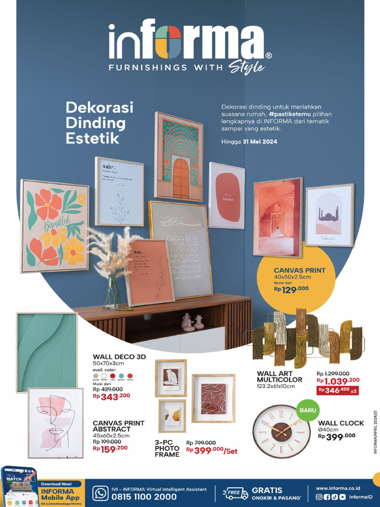 Dekorasi Dinding Estetik | PDF
