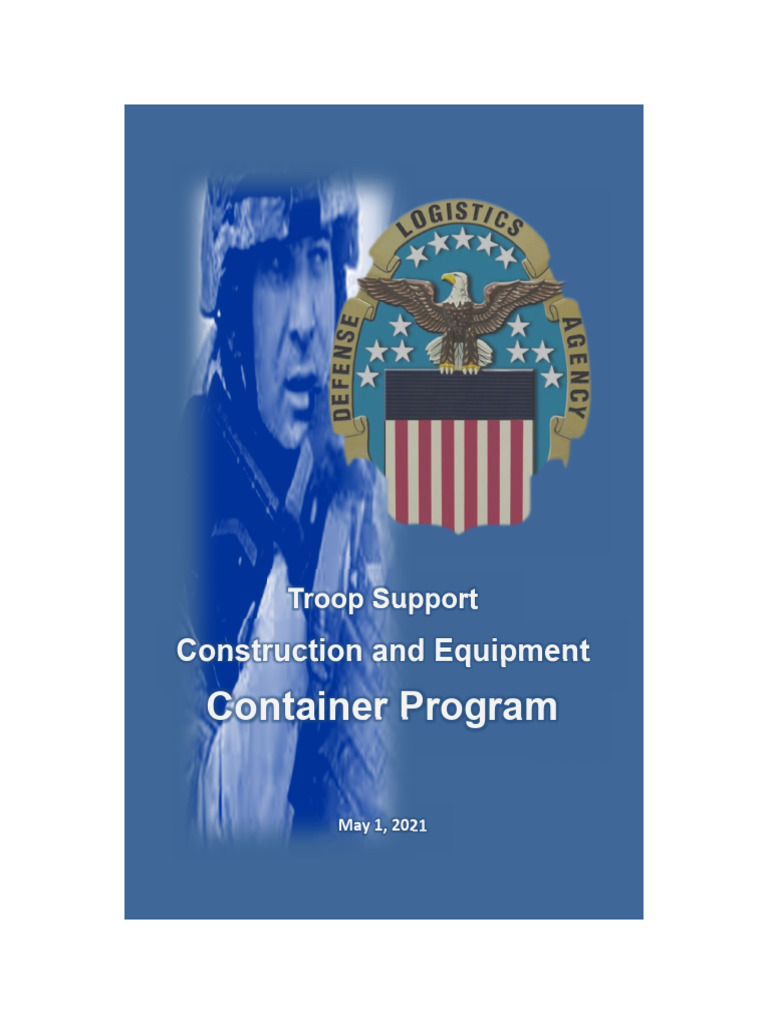 Container Program Guidebook - May 2021 | PDF | Cbrn Defense