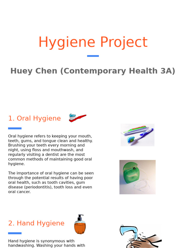 Comprehensive Hygiene Practices Guide | PDF | Hygiene | Oral Hygiene