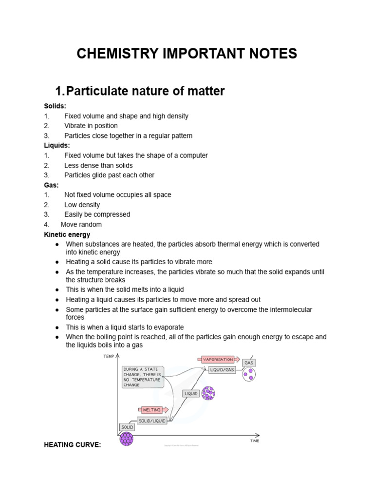 Key Concepts in Chemistry | PDF | Chemical Reactions | Acid
