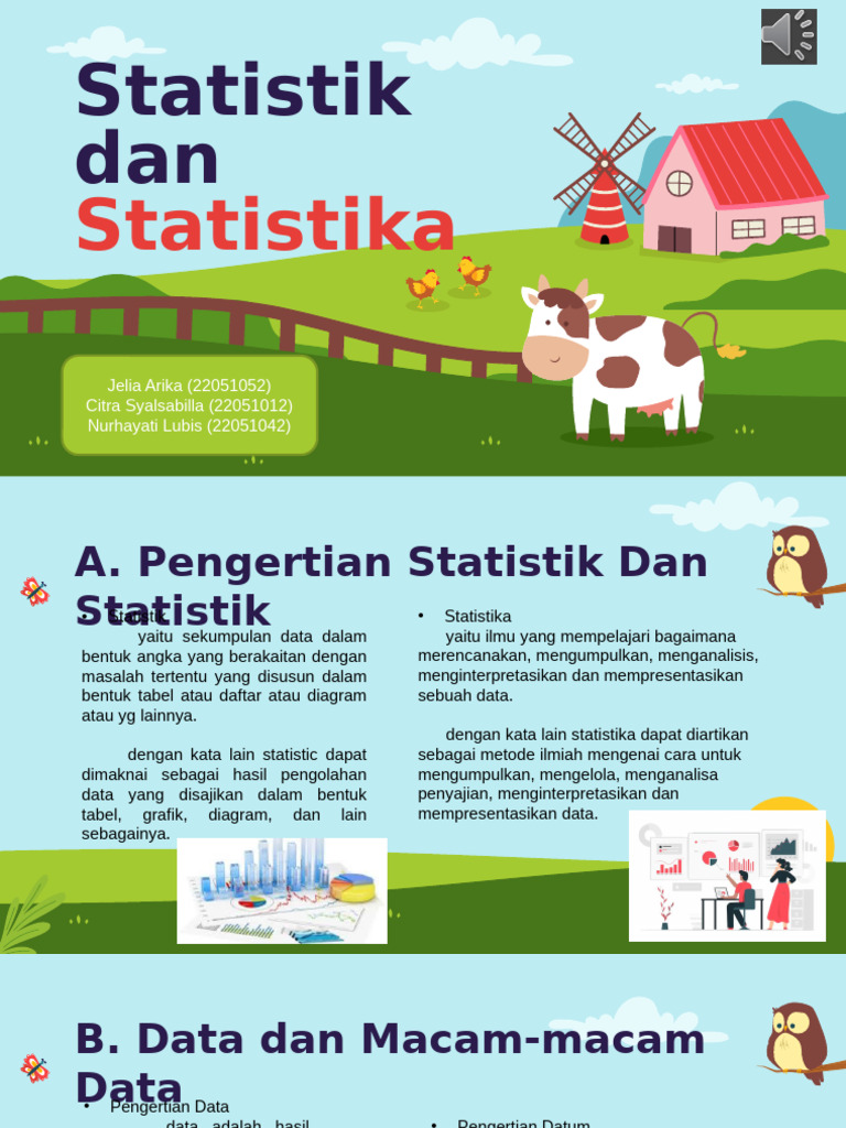 Pengertian dan Jenis Statistik Dasar | PDF